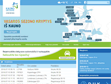 Tablet Screenshot of kaunas-airport.lt